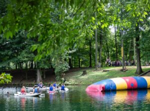 Campers at All Girls Christian Camp